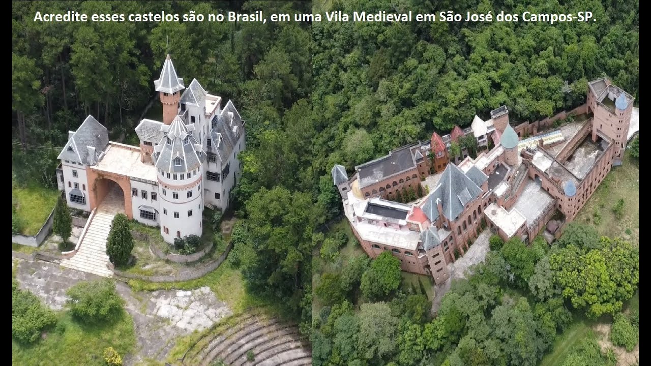 Tem castelo no Brasil? Confira essa Vila Medieval com Castelos imprecionantes em São Jose dos Campos