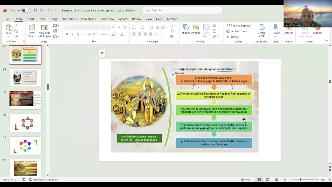 Chapter 3 - Shlokas 3.14 to 3.16 (Cycle of Sacrifice)