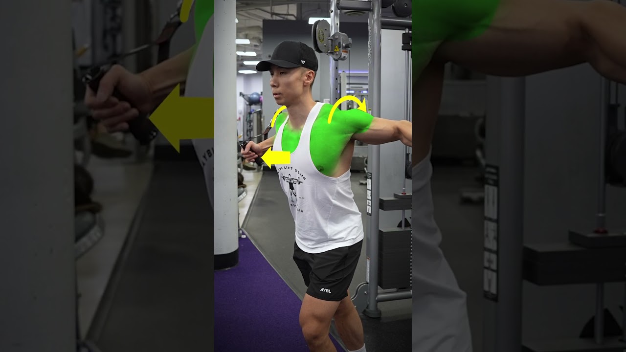 ❌ Cable Chest Fly Mistakes