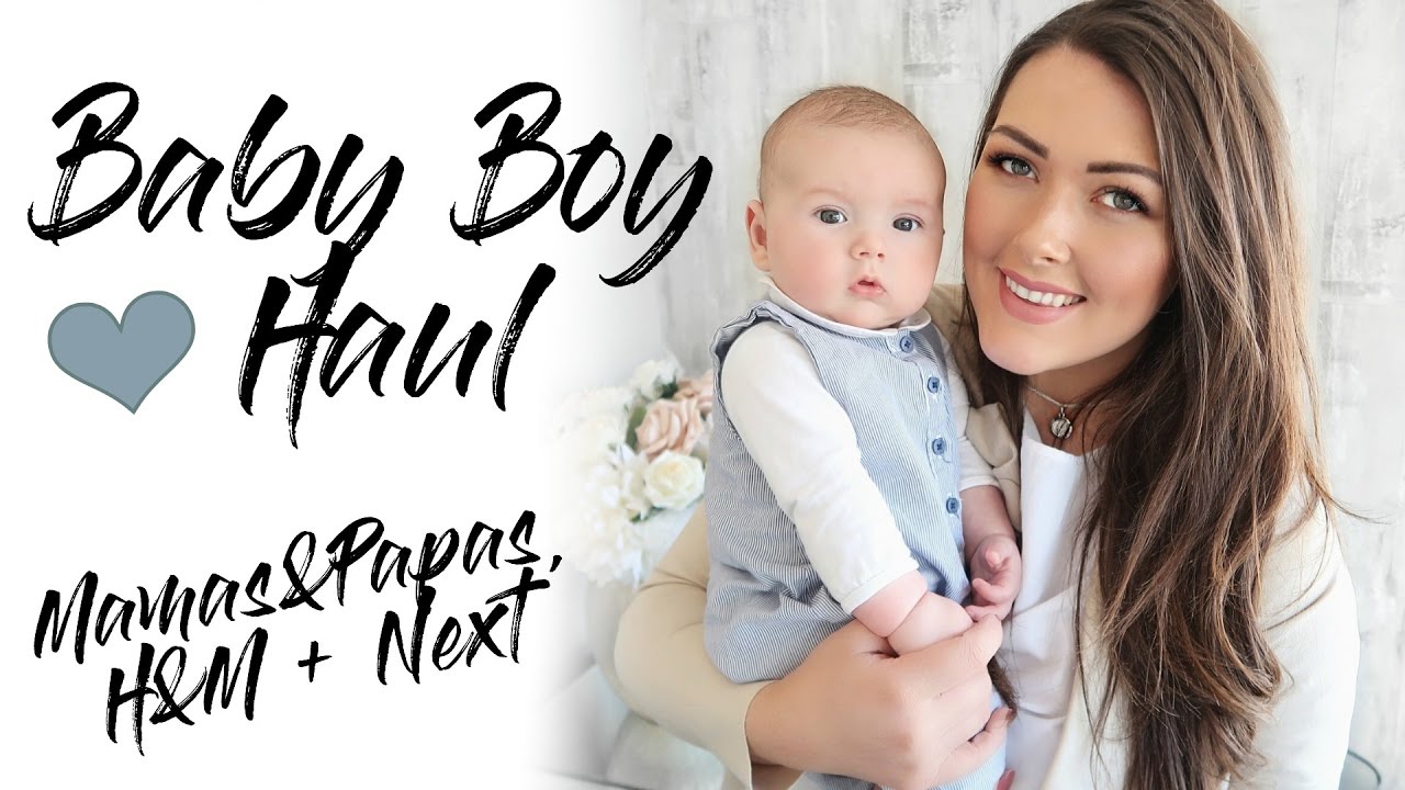 BABY BOY HAUL | MAMAS&PAPAS, H&M, & NEXT | MAMA REID