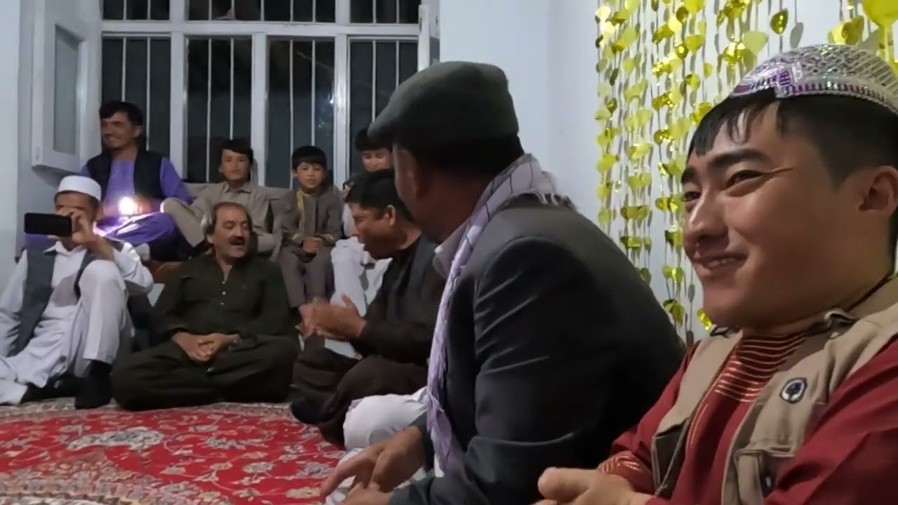 شب نشینی پسر مرتضی دلشاد با فکاهی قاری داود