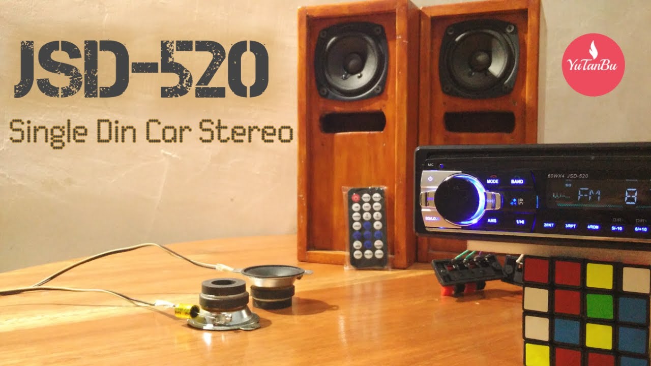 JSD-520  -  Single Din Car Stereo