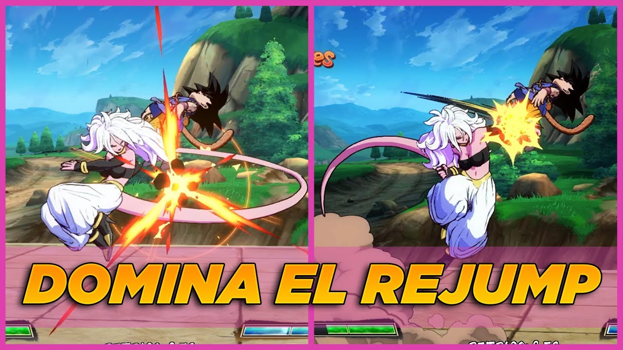 COMO HACER REJUMPS FÁCILMENTE en Dragon ball fighterz dbfz tutorial