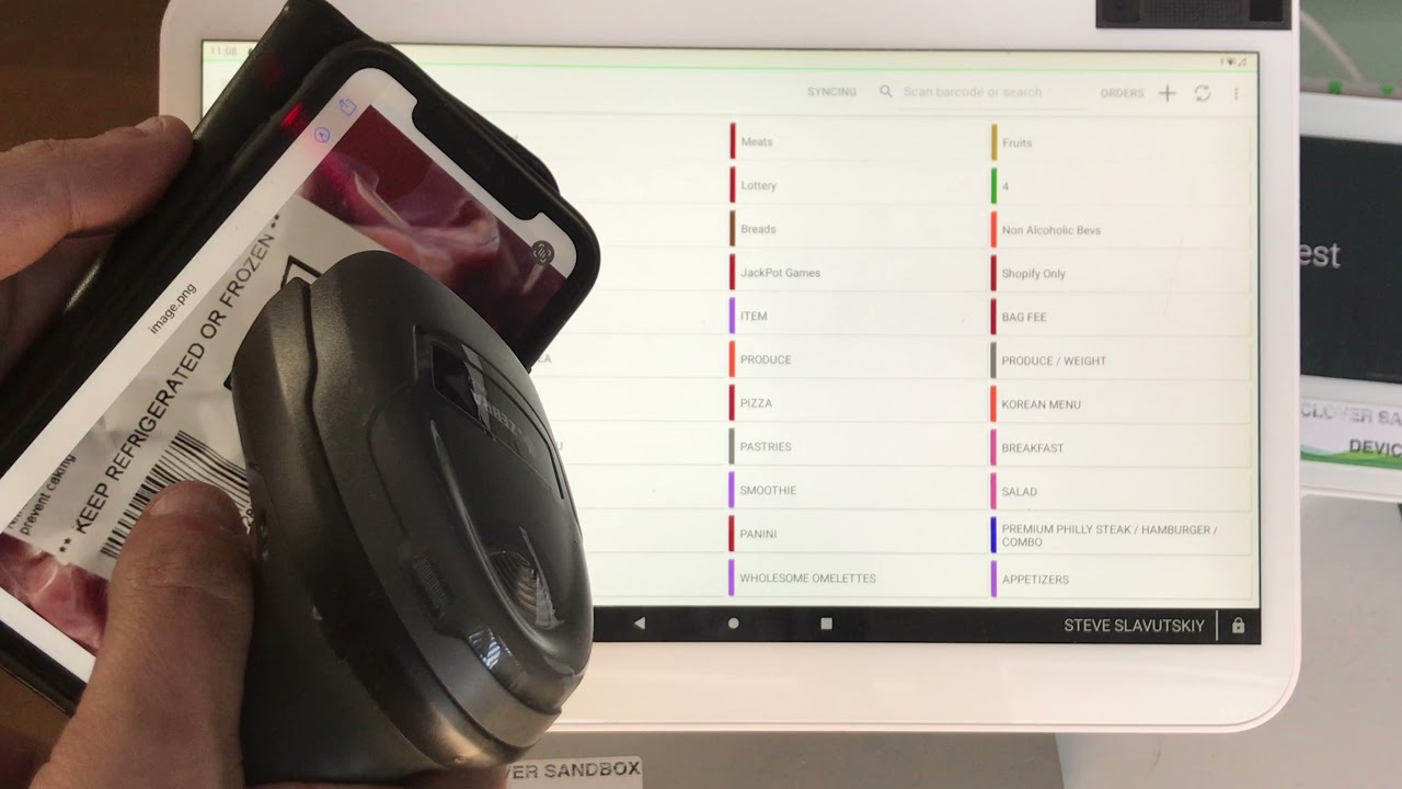 Detailed Demo how to setup multiple items from label printing scale in Clover POS