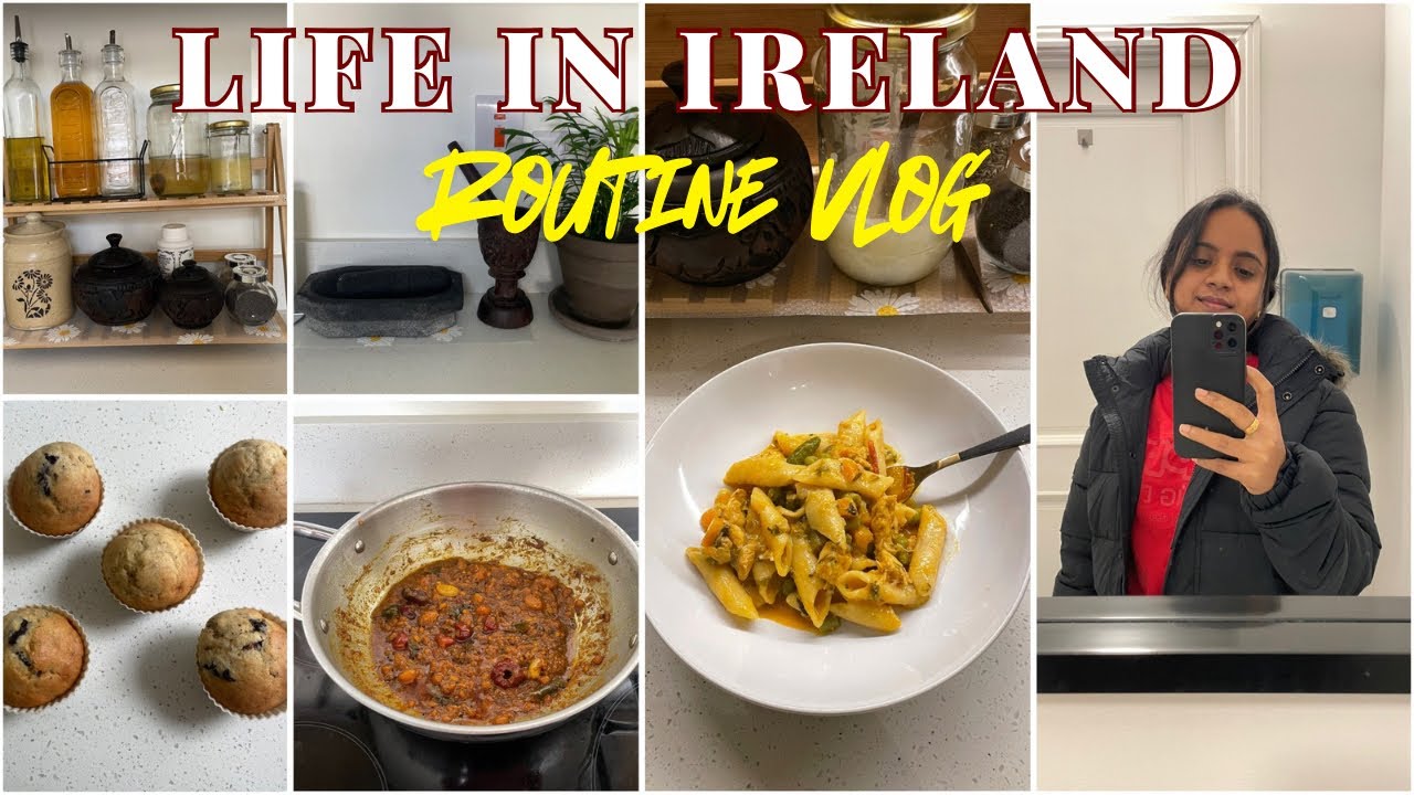 Day in my life in Ireland🌷Baking | Cooking | Kitchen countertop organization | Tamil vlog