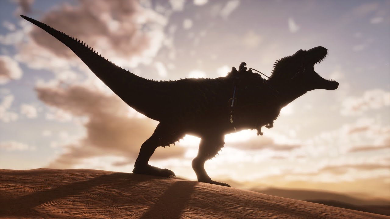 The King Of Desert - TARBOSAURUS || Ark Scorched Earth Ascended