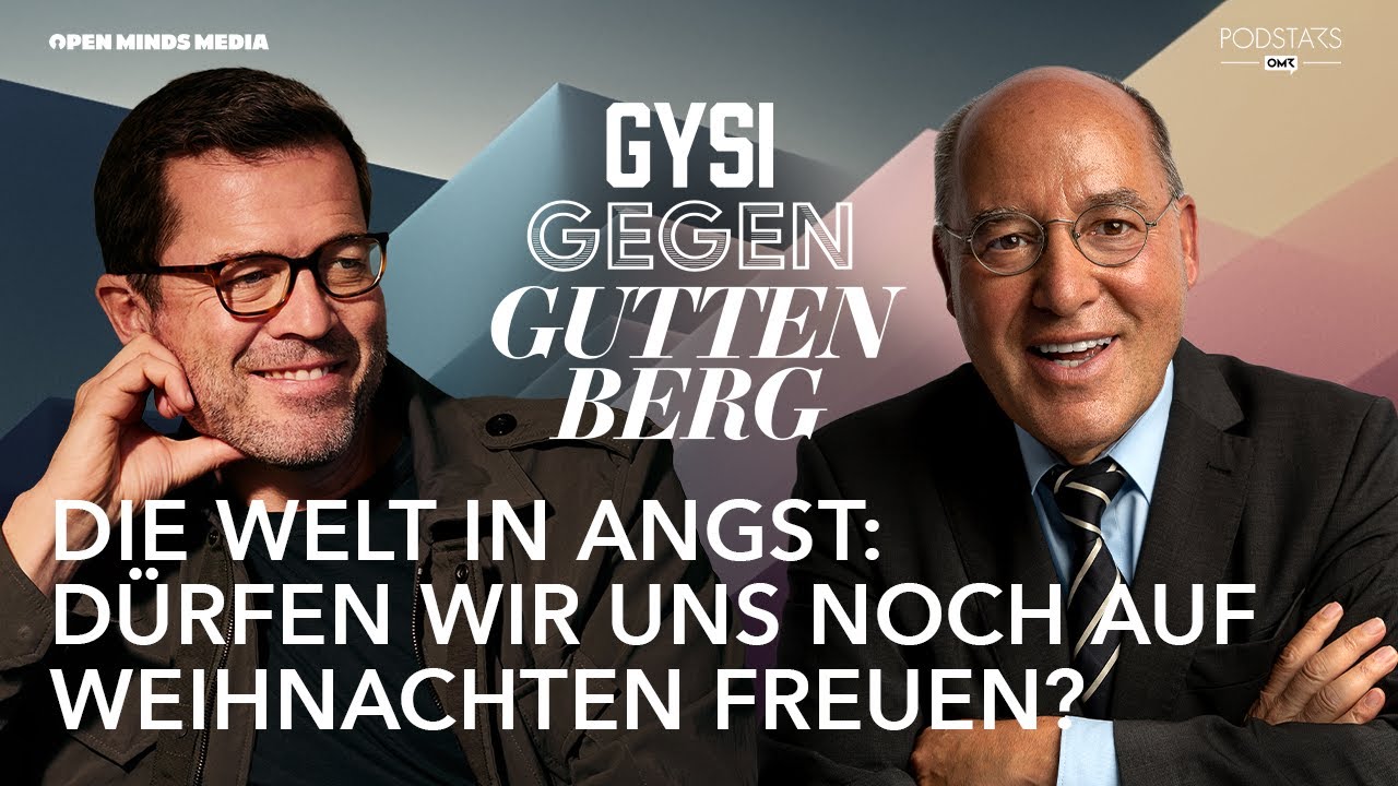 #75 GGG LIVE: Die Welt in Angst: D&uuml;rfen wir uns noch auf Weihnachten freuen? | Gysi gegen Guttenberg