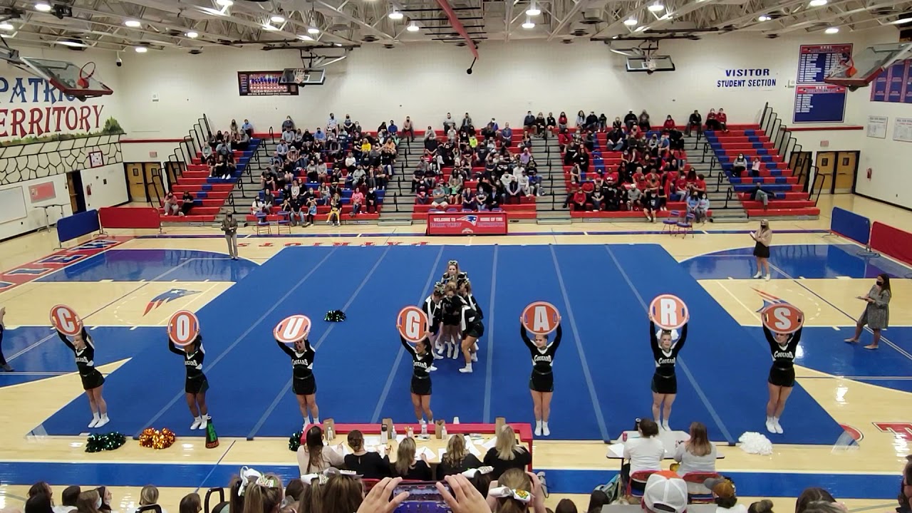 Kettle Run High School at Region 4C Cheer Competition 2021