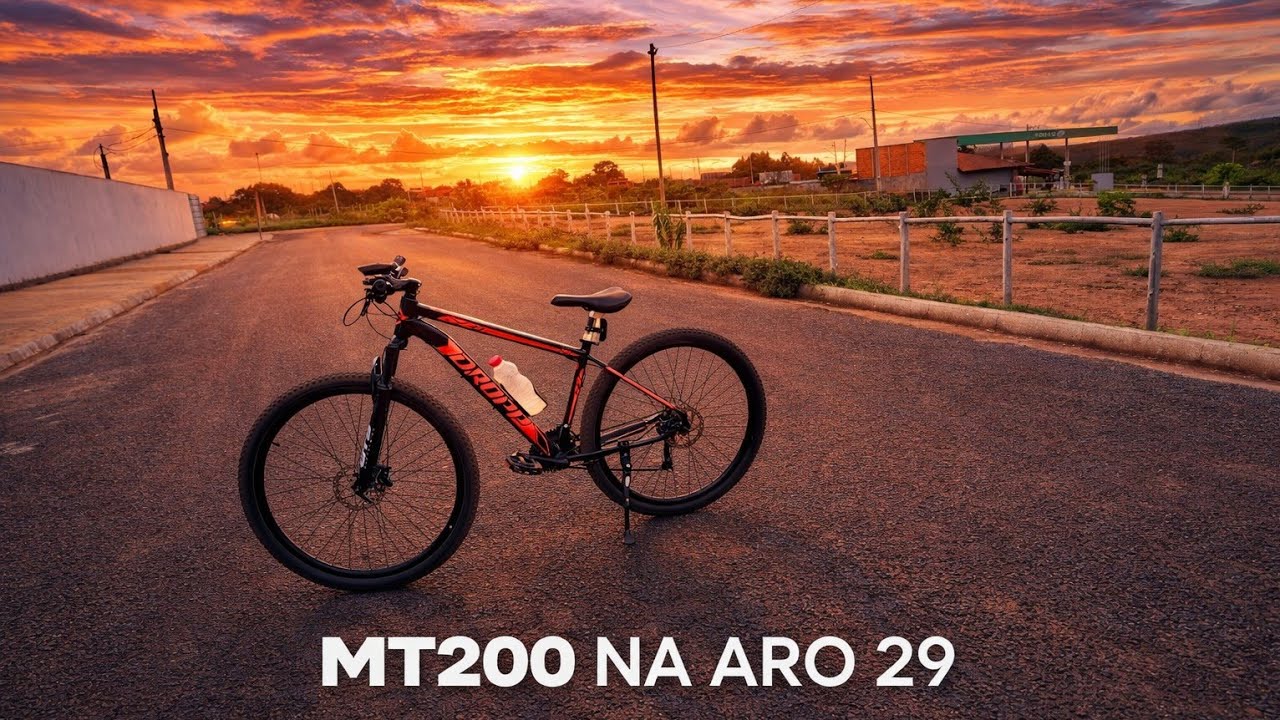 TESTEI O MT200 NA BIKE ARO 29… SEGURA DEMAIS! 🛑🔥