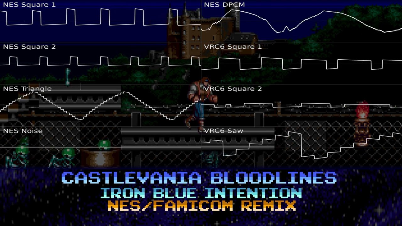 Castlevania Bloodlines - Iron Blue Intention - NES/Famicom Remix (Ricoh 2A03 + VRC6)