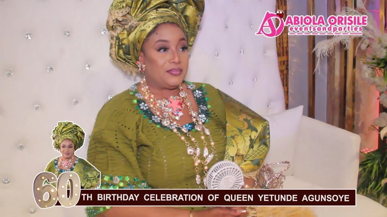 Canada Celebrity Woman, Queen Yetunde Agunsoye, holds special thanksgiving for her 60th birthday.