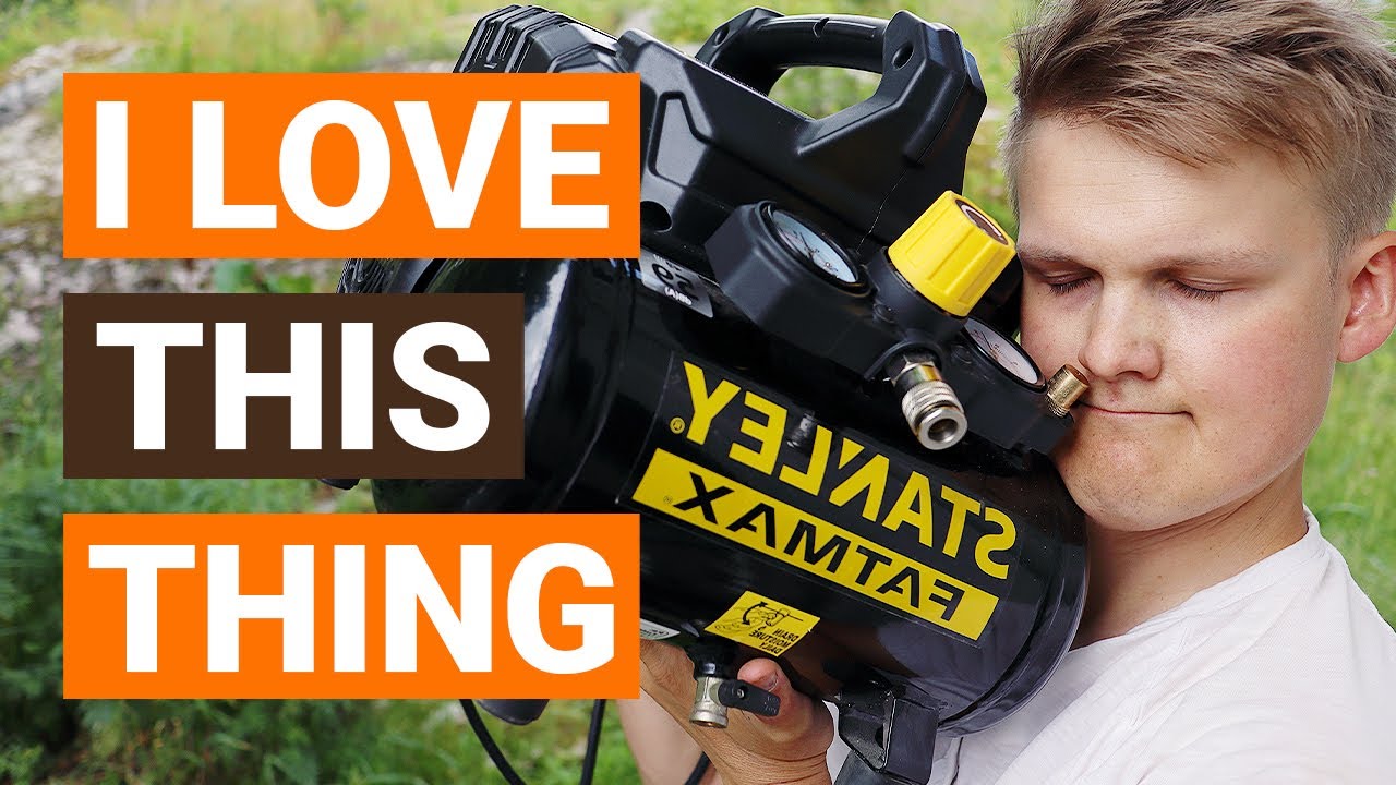 Вероятно, лучший воздушный компрессор 2022 года! | Stanley FatMax Silent DST 101/8/6