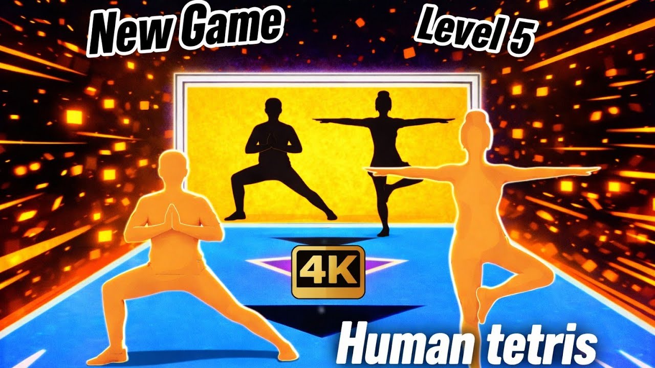 HUMAN TETRIS IN REAL LIFE  | 99% FAILS |  WARMUP NEW STYLE | REAL LIFE TETRIS #humantetris
