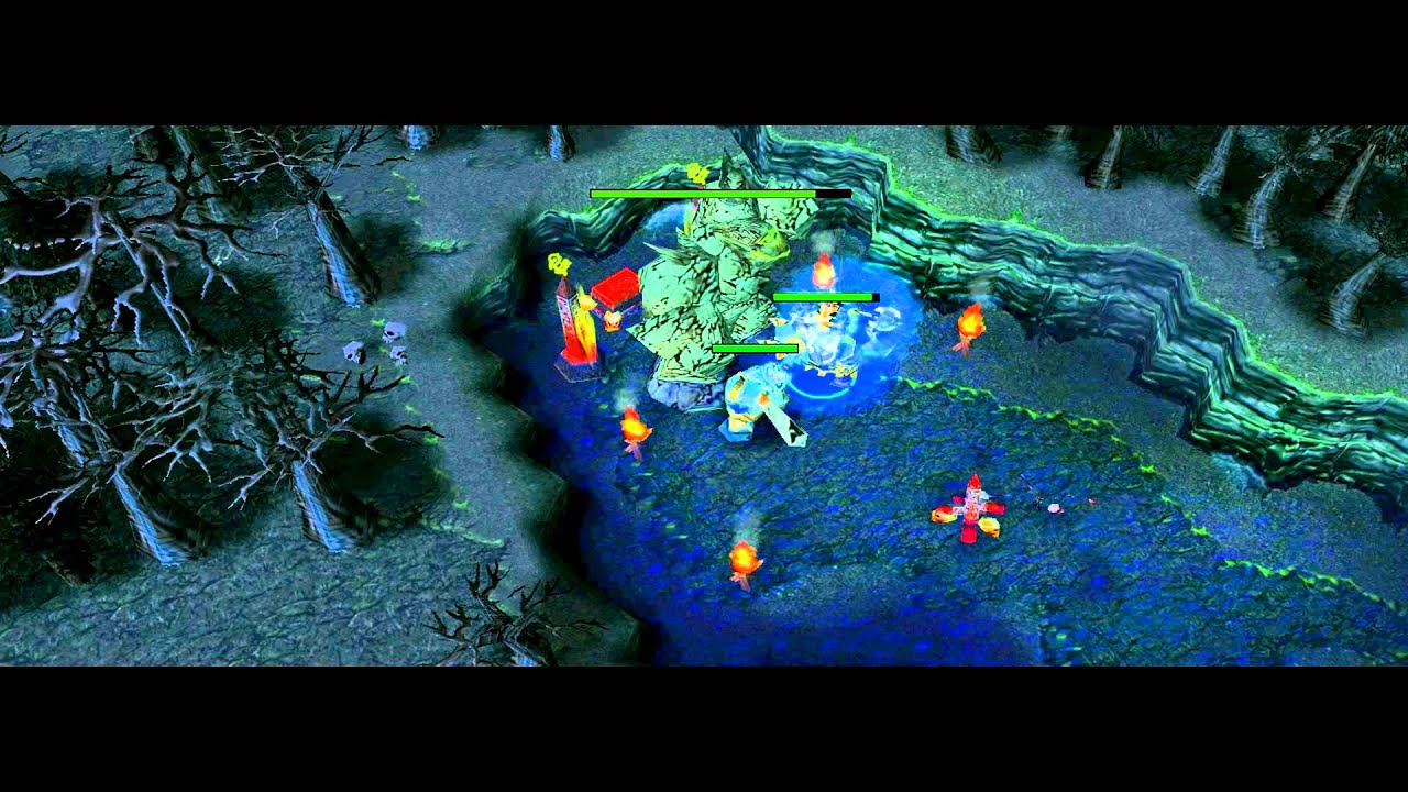How to Kill Roshan with Tresdin Legion Commander  on LvL 8
