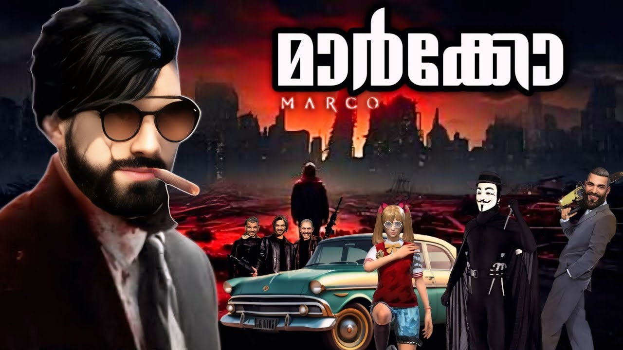 മാർക്കോ🥷🏻🤡[PSYCHO STORY] FREE FIRE EMOTIONAL SHORT FILM MALAYALAM📽️😭