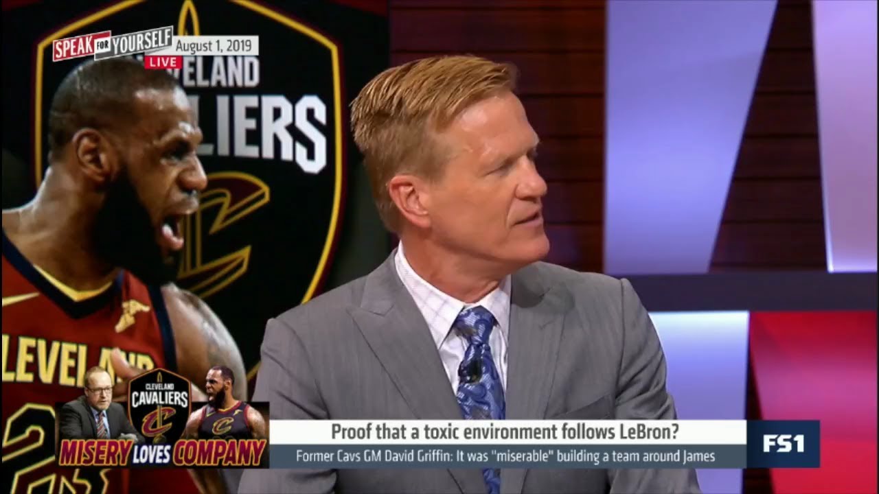 SPEAK for YOURSELF | Ric Bucher heated debate: Prof that a toxic environment follows LeBron?