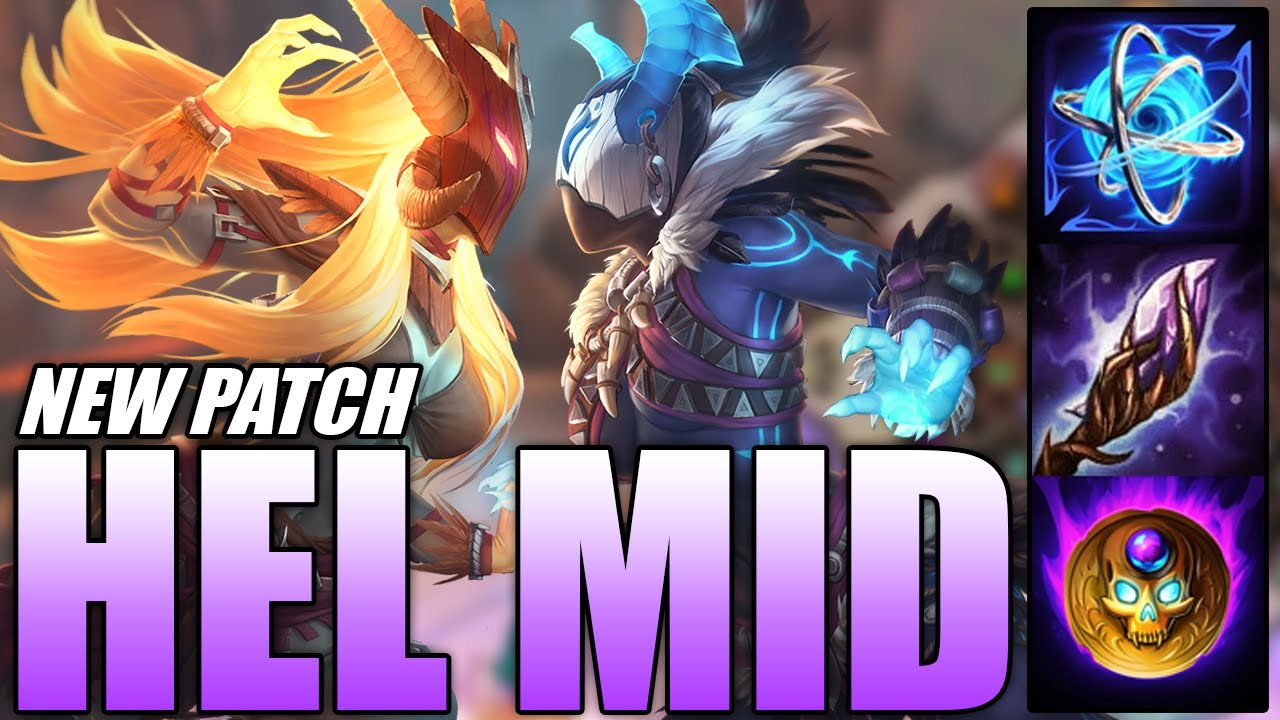 Healers Are OP, Hel Mid | SMITE 11.8 Gameplay