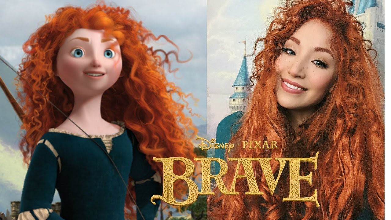 Everyday Disney Series: Brave Merida Makeup feat  Feshfen Hair