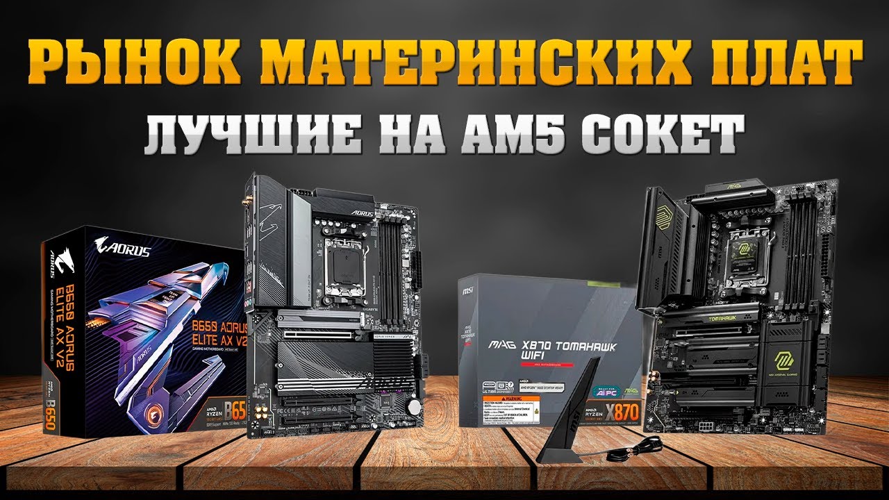Рынок материнских плат на АМ5 сокет. Лучшие по цена - качество. ДНС, OZON, ЯМ, WB.