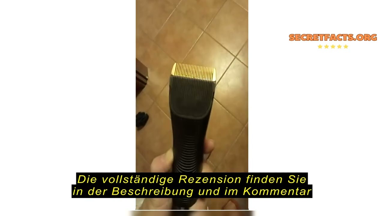 Produktbewertung: ELEHOT-Store Haarschneidemaschine Profi 36 L&auml;ngeneinstellungen Haarschneider Set m