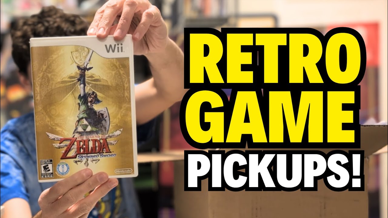 Retro Video Game Pickups! | Wii, PS3 & Xbox 360