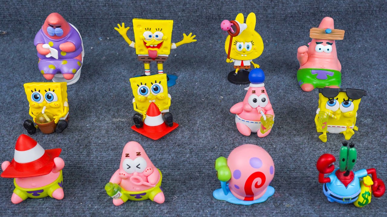 60 Minutes Ultimate Cooking Toys Playset, Unboxing SPONGEBOB Full Set Collection | Tina Review