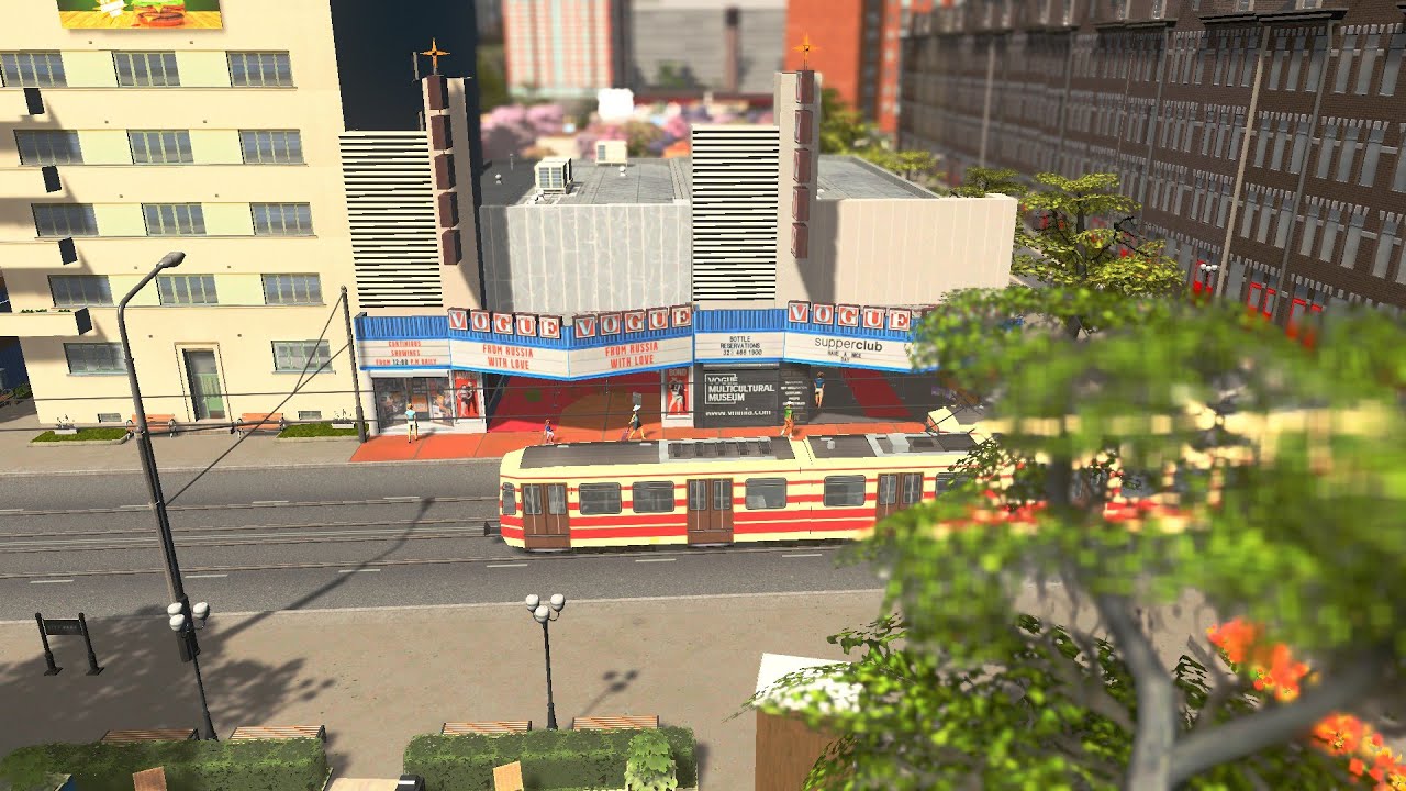 Cities Skylines   Euroland   The Hague   city centre and Vogue theatre
