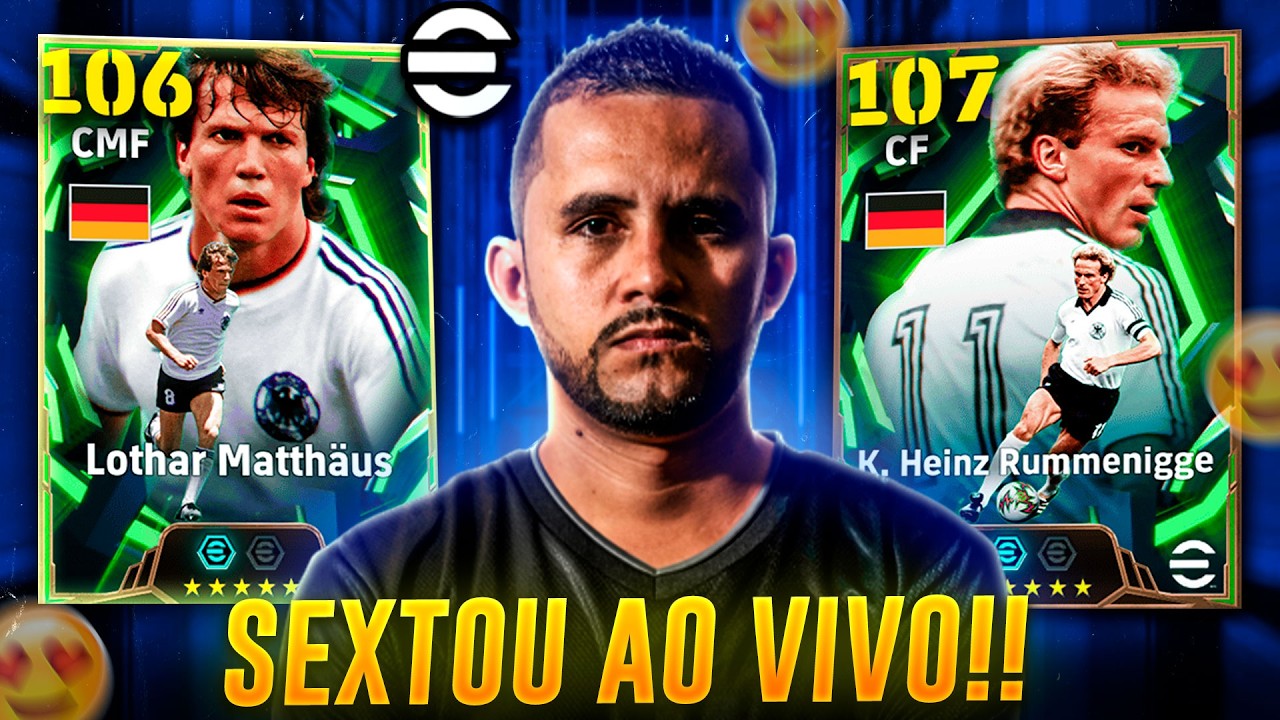 🚨 SEXTOU AO VIVO | RESENHA, LIGA EFOOTBALL E EVENTOS COM D.R 18 GAMER | EFOOTBALL