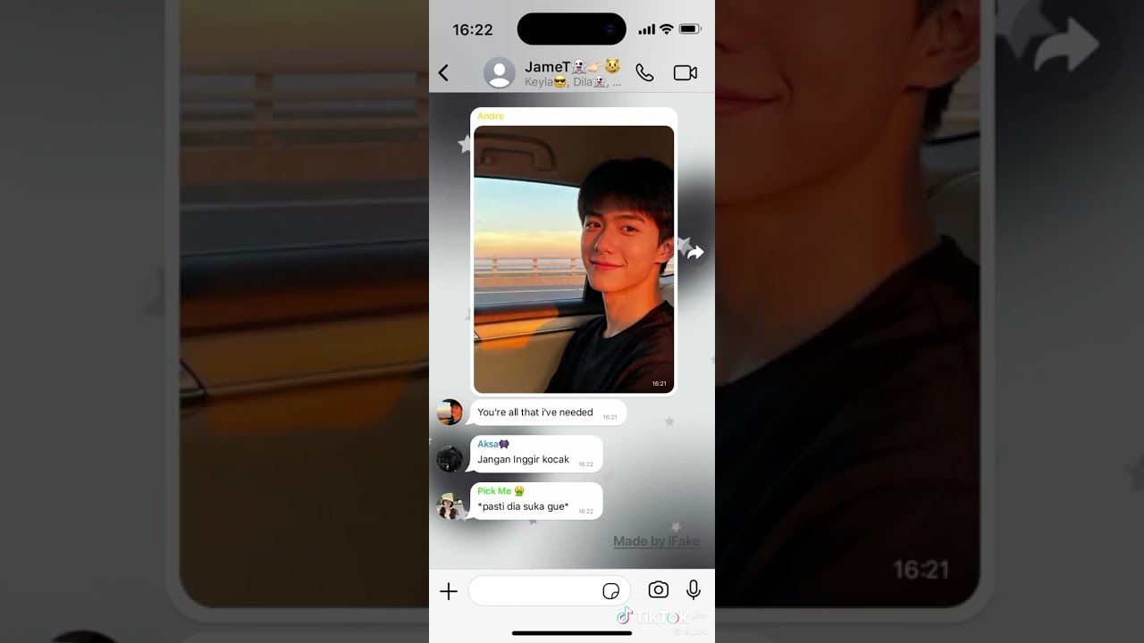 Chat wa pov:diborong satu grup