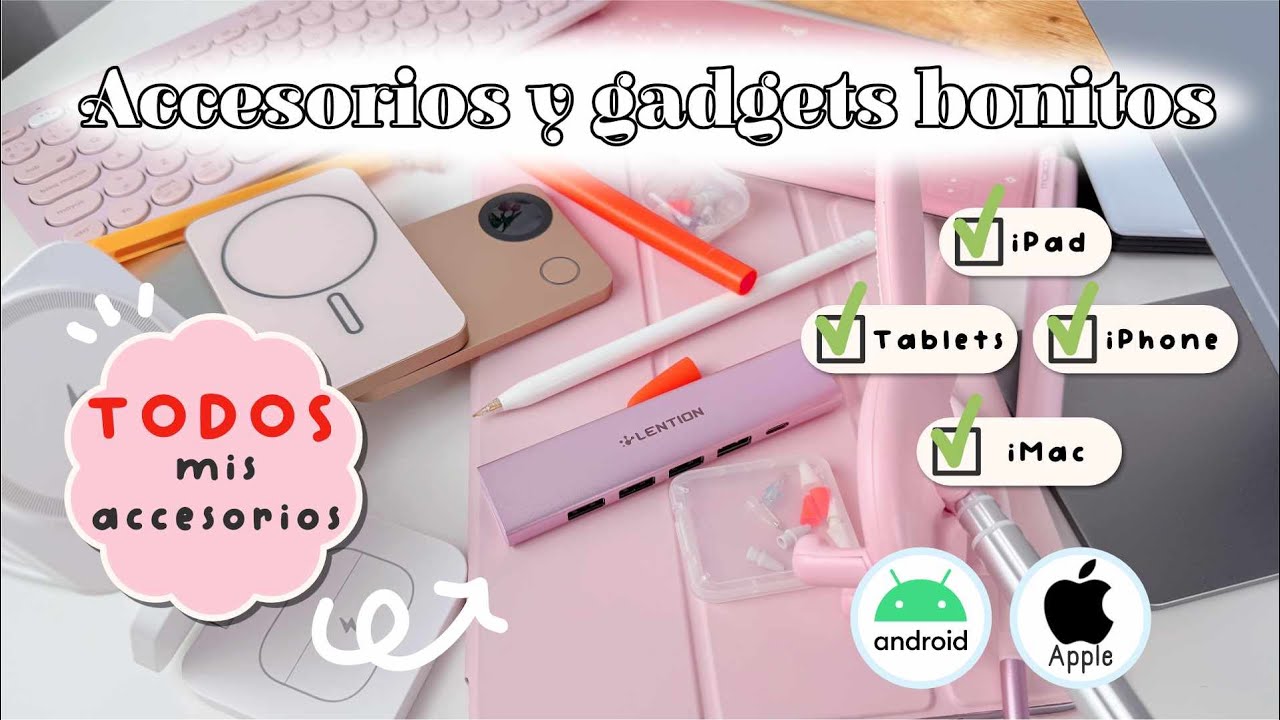 Accesorios iPad & iPhone 2026 que amar&aacute;s ❤️