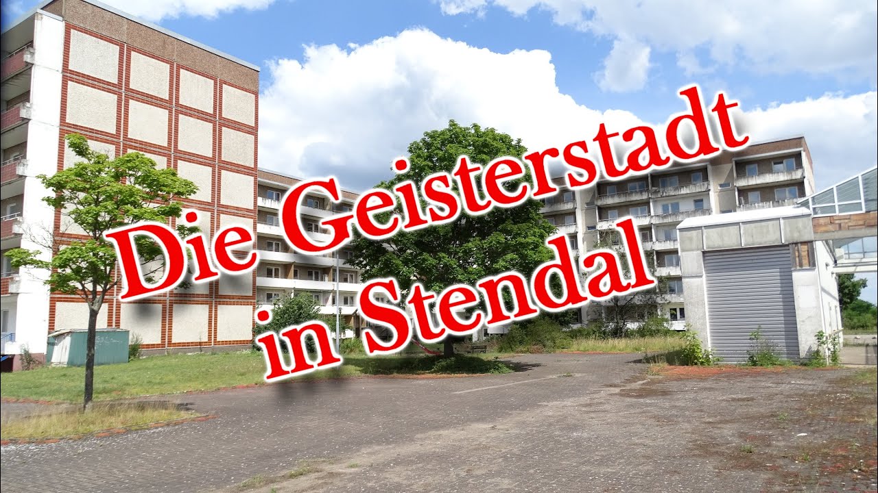 WBS 70 Platte in Stendal - Die Geisterstadt (4k HD)
