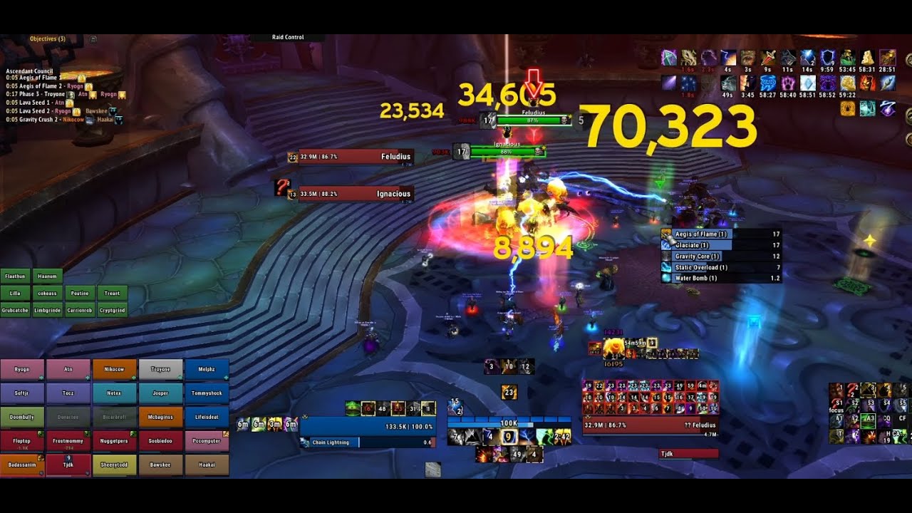 Ascendant Council Heroic 25m | Elemental Shaman 32.7k DPS PoV