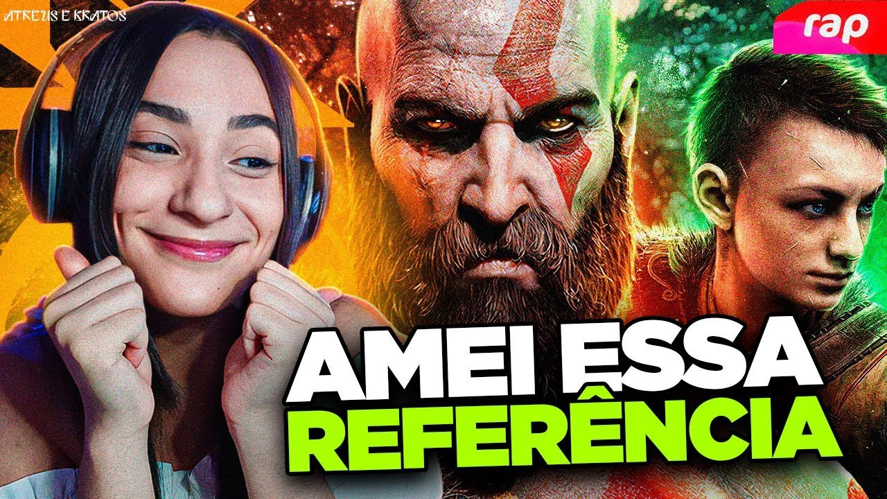 Pai e filho??? Rap do Kratos e Atreus (God of War) - NÓS SOMOS DEUSES | NERD HITS - REACT