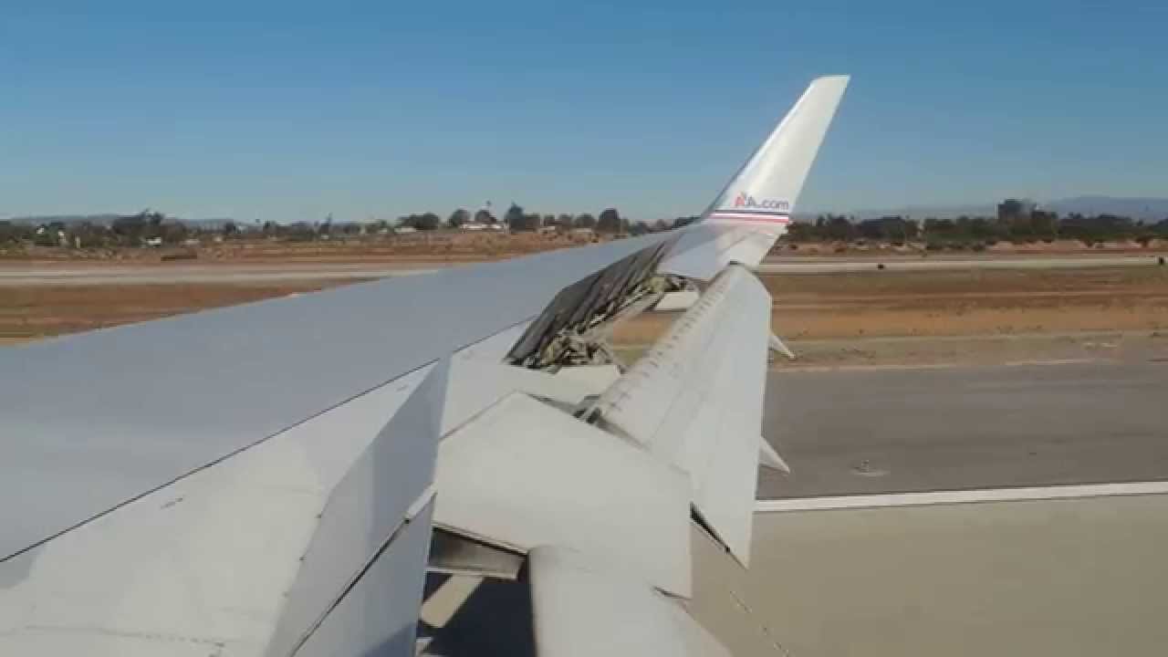 American Airlines Boeing 767-300ER [N361AA] landing, taxi, and shutdown in LAX
