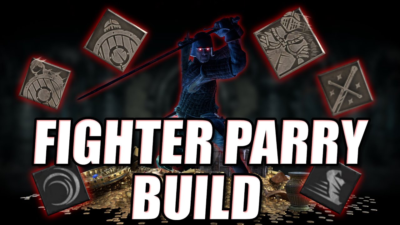 INCREDIBLY NOOB FRIENDLY - Dark and Darker Fighter Build INSANE LONGSWORD PARRY | Dark and Darker