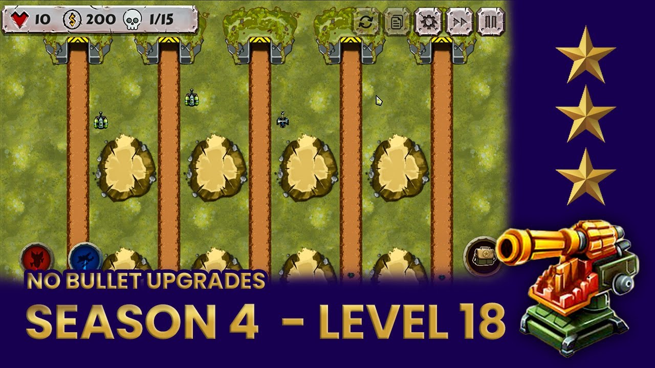 Battle Strategy: Tower Defense - Season 4 Level 18 Walkthrough