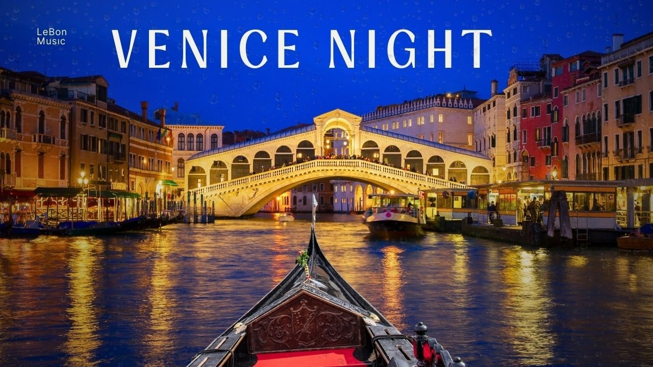 Rainy Night in Venice 🌧️ Melancholic Classical Guitar Ambience for Study & Deep Focus