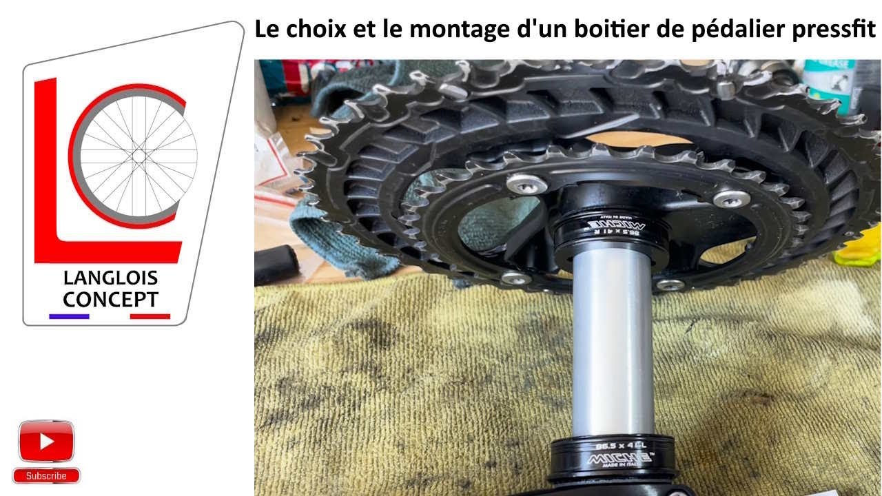 Choix et montage d'un boitier de pédalier PressFit