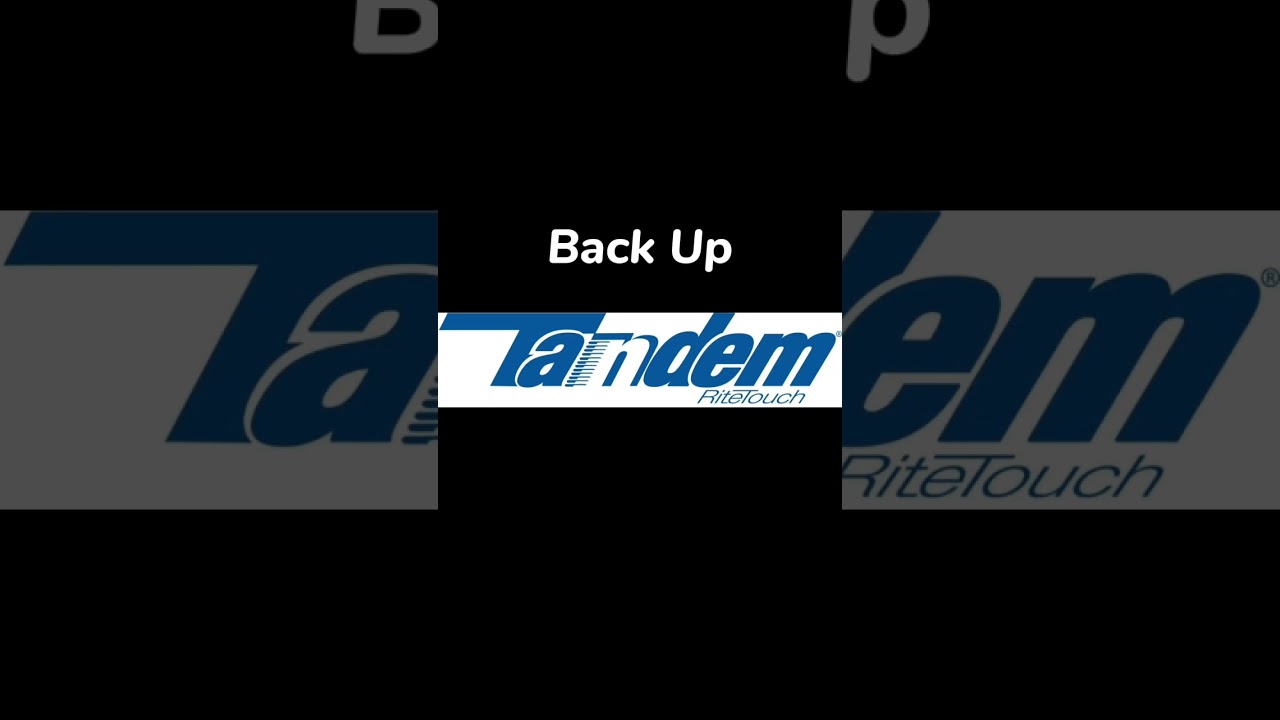 Tandem RiteTouch Back Up SFX