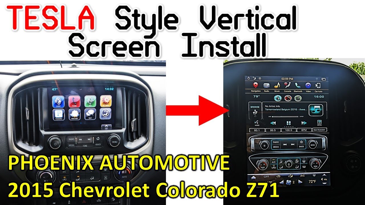 ЛУЧШАЯ установка Phoenix Automotive: Chevrolet Colorado Z71 2015 года: установка вертикального эк...
