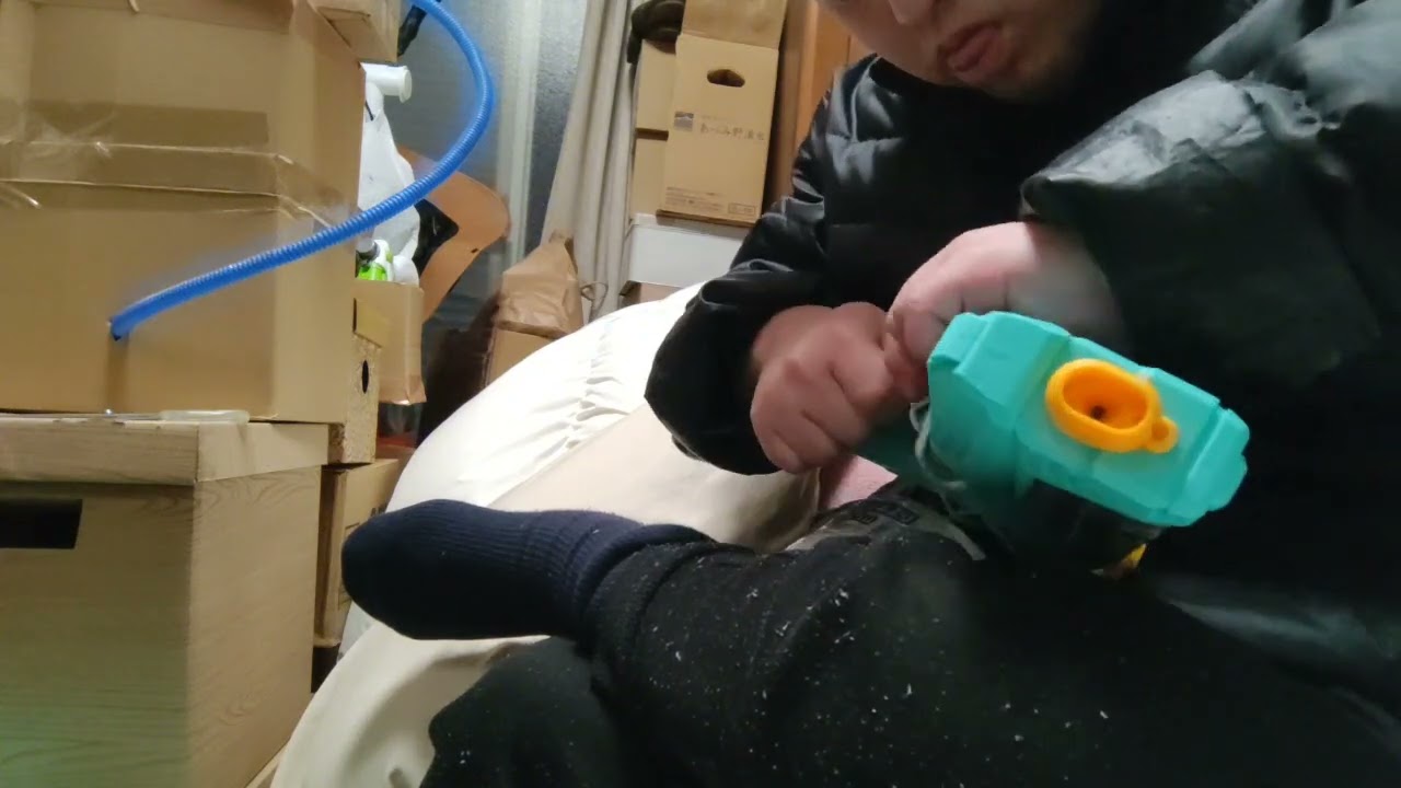近未来都市で悪魔の近未来　二刀流作ってみた