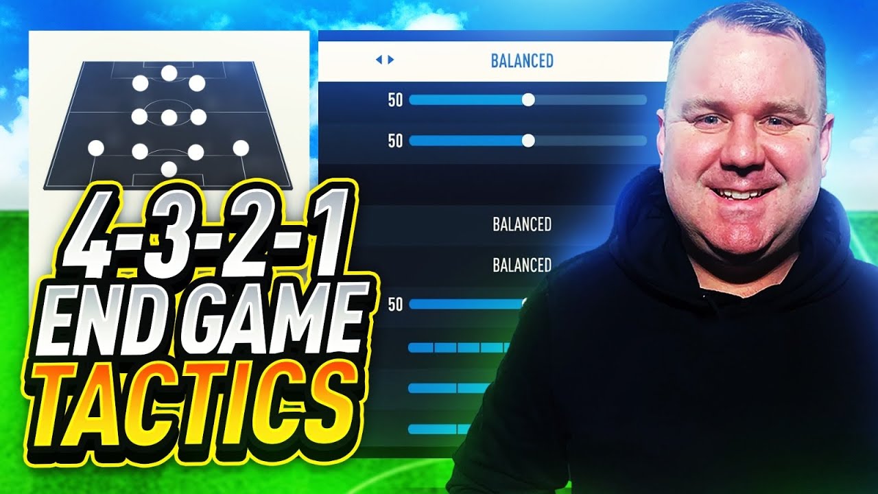 EAFC 24 - (*END GAME*) THE BEST 4321 CUSTOM TACTICS + PLAYER INSTRUCTIONS!