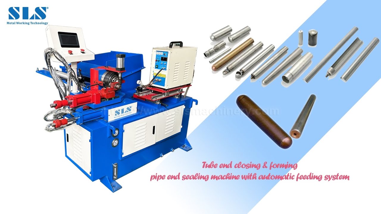 tube end automatic sealing machine - #pipe closing sealer video learn how to seal metal pipes