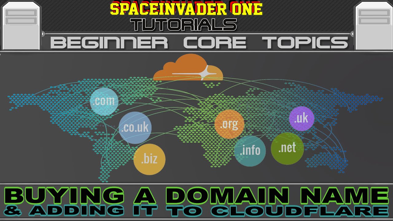 Buying a Domain and Connecting it to Cloudflare for Use with your Home Server