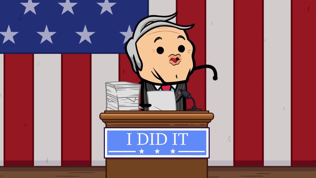 快樂氰化物:勝選諾言 The Acceptance Speech   Cyanide  Happiness Shorts中文翻譯