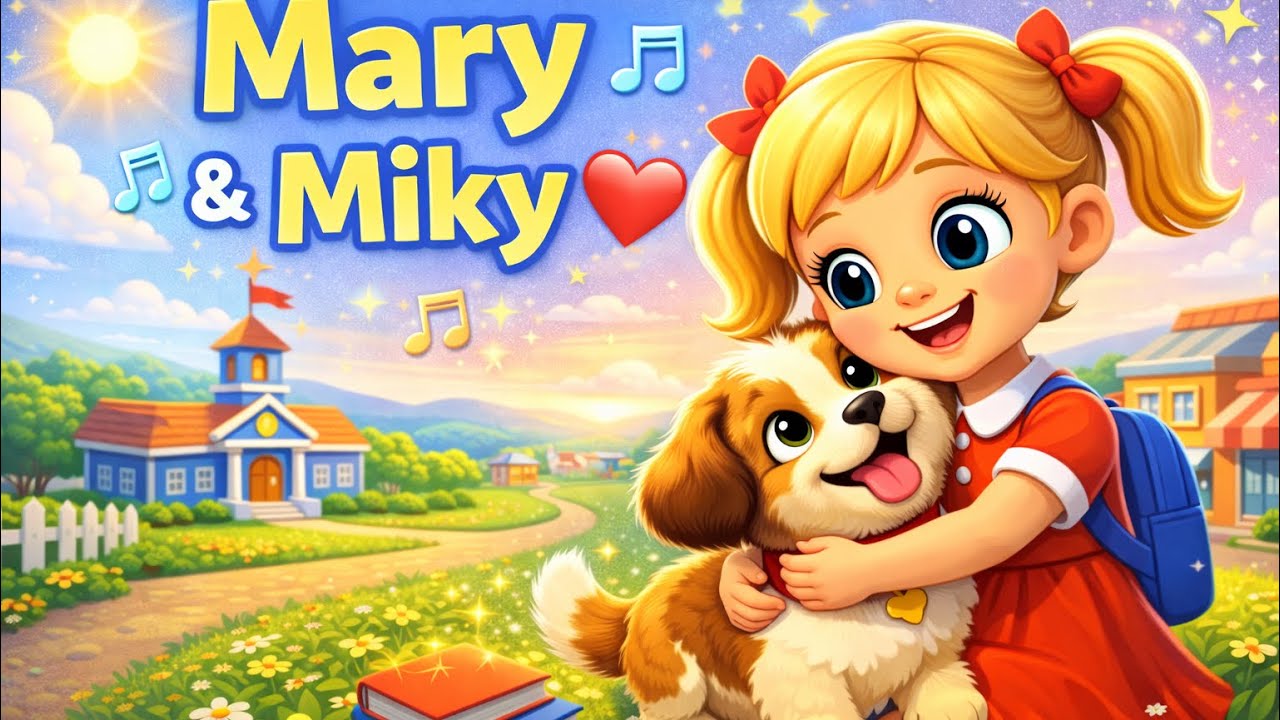 NEW! Mary Had a Little Dog 🐾🎵 | Johnny Johnny Yes Papa | Nursery Rhymes and Songs for kids