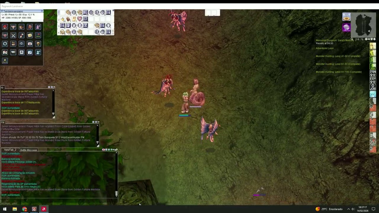 Battle sacer ranged nas pessegueiras (auto) gon_dun01