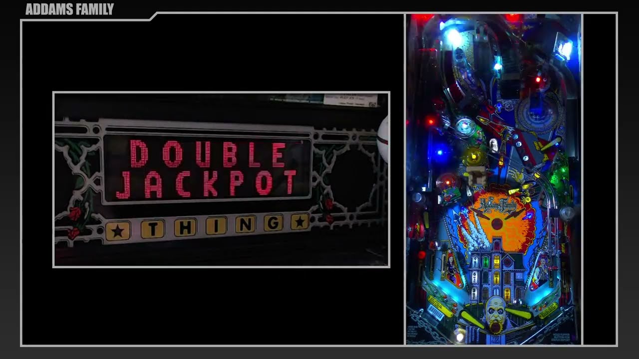 The Addams Family (1992) - Location Pinball Machine Gameplay