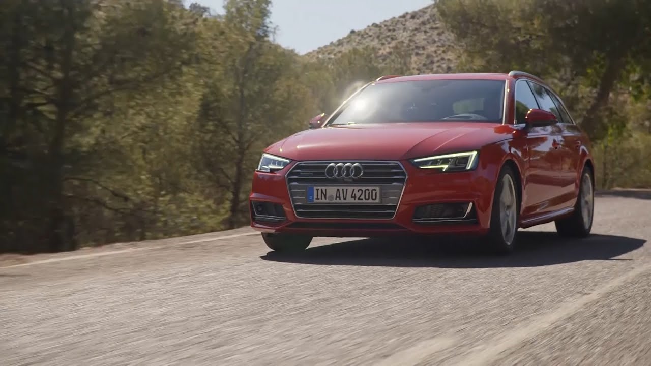Audi A4 (B9): półautonomiczna jazda w korku i autostradą :: [1001cars]