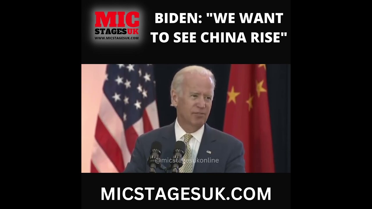 Biden Sparks Debate with Surprising Endorsement of China's Ascendance